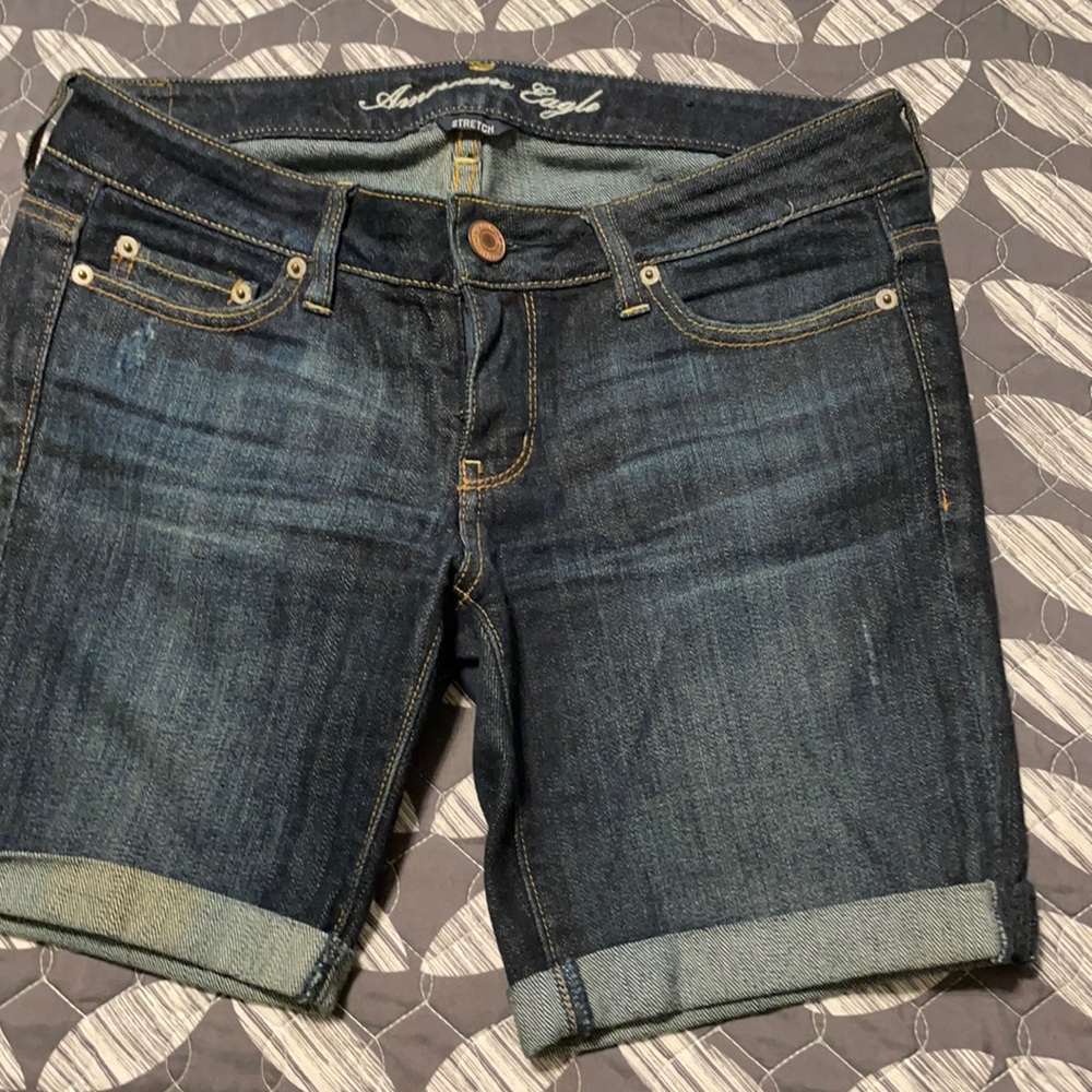 Different shorts from American Eagle and Abercrom